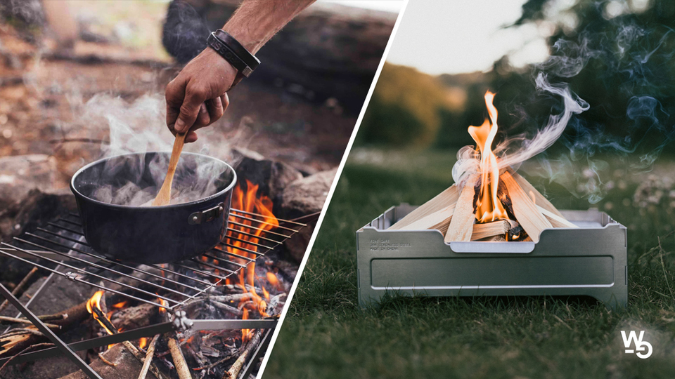 コンパクトさ極まるアウトドアギア「FIRE SAFE」&「Grill M1」が終了間近