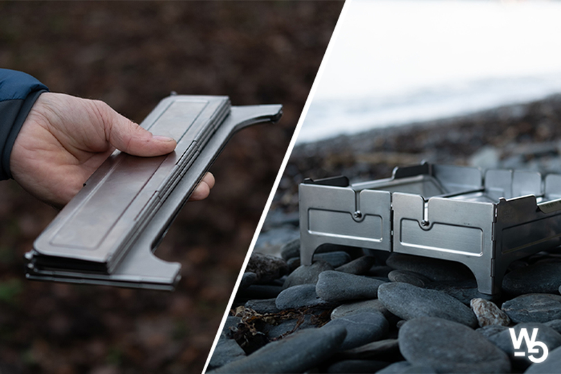 いつものバッグで行けちゃう! 軽量ミニマルな焚き火台&グリル「FIRE SAFE&Grill M1」がもうすぐ終了