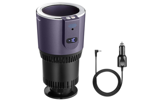 運転中に最後の一口まで適温の飲み物を楽しめる。保温・保冷ができる車用ドリンクホルダー