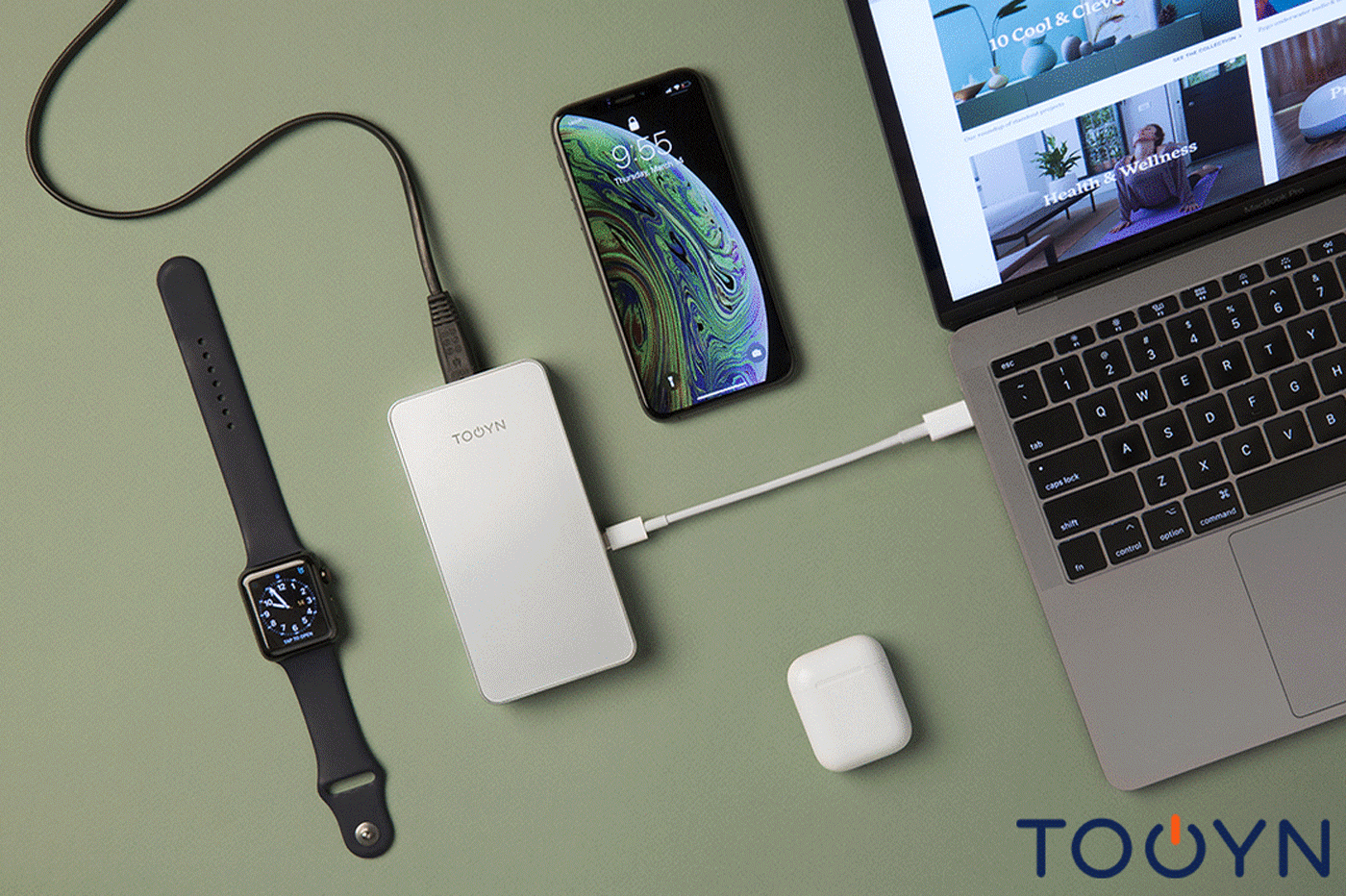 これぞ全部入り!? Apple製品とも相性がいいUSB Type-Cハブ兼充電器｢Tooyn Charger｣が登場