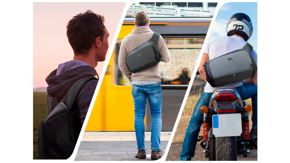 ノートPCも収納可能な多機能スリングバッグ