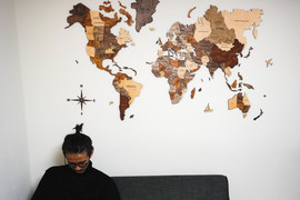 ゼロからつくるワクワク感ってあるよね。自分だけの手づくりMY世界地図を楽しもう