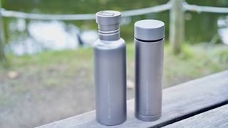 Apple製品のような満足感！チタン製ボトルの最新作を使ってみた