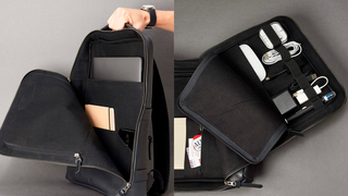 やや古風なデザインだけど、15インチのノートPCやガジェットを入れやすい本革製バックパック【今日のライフハックツール】