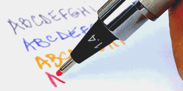 ペン先と色を自由に取り替えられるフェルトペン｢EROS｣