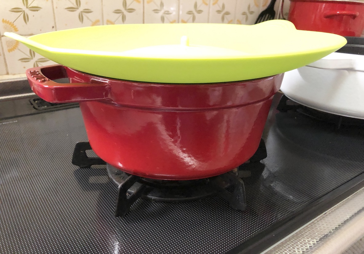 シリコーンクッキングキャップ