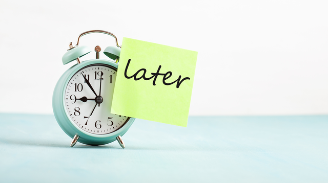 「先延ばし」が辞められないなら発想転換して克服しよう