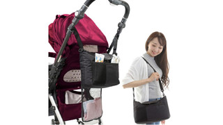 1000人以上のママの声が詰まったマザーズバッグ！ 片手で開閉できるし整頓も手軽で手放せないよ〜！