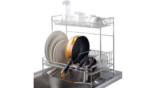 シンクをもっと広く使いたい！ 大容量、省スペース、機能的な水切りラック3選