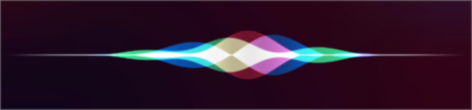 Siriの画面