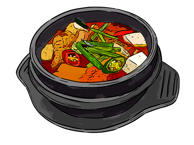 鍋のイラスト