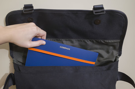 キングジムのこれでカバンの中身を整理整頓！ 大事なA4書類に折り目をつけないクリアファイル