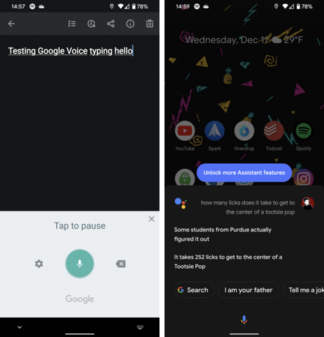 OK, Googleの画面