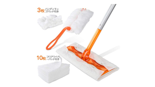 【本日のセール情報】Amazonタイムセールで、フロアワイパーとハンディモップセット・替えシート付きやマイクロファイバークロス50枚セットがお買い得に