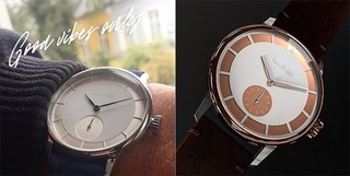 シンプルかつユニークな贈り物になりそう。文字刻印のできる腕時計「LAB」