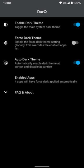 DarQ スマホスクリーンショット