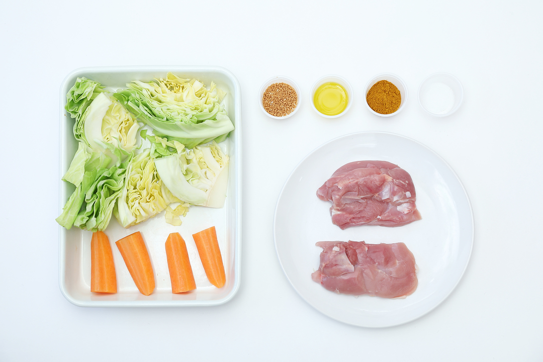 スープカレーの材料