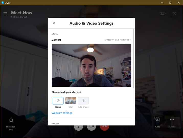 CustomizeBackgroundSkype
