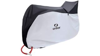 雨風への耐久性が高く、紫外線もカット。チャイルドシートもスッポリ入る自転車カバー