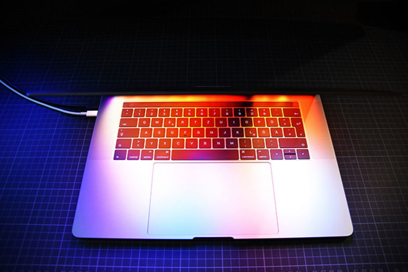 MacBookのキーボード