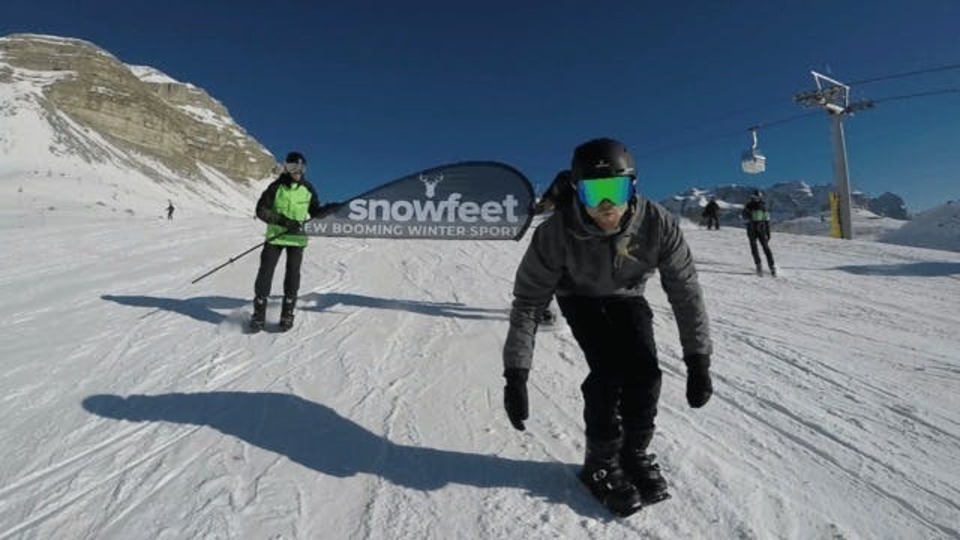 ゲレンデを自由に滑走。snowfeetが注目を集める理由とは