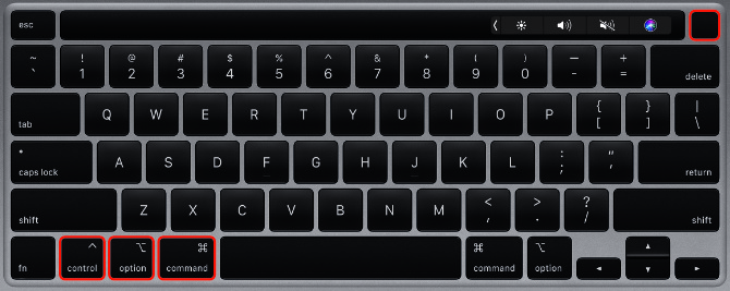 ショートカットキーがマークしてあるキーボード