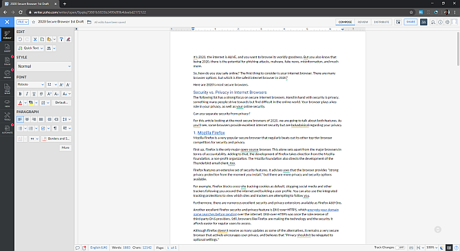 Googledoc2zoho