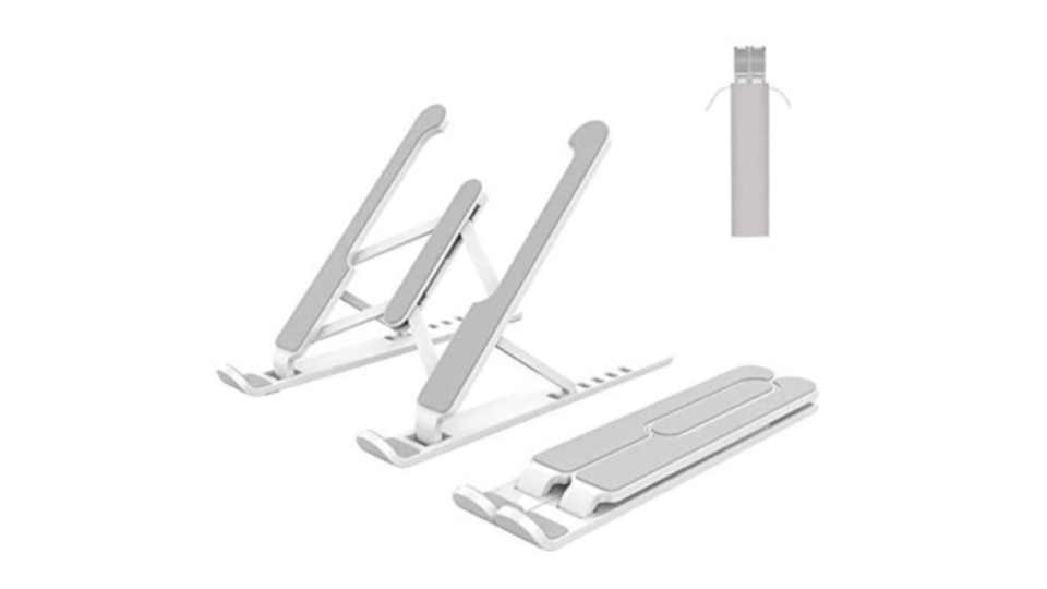 Amazonタイムセールで、1000円台の6段階で角度調整できる折りたたみ式ノートPCスタンドや800円台のiPad Air3・iPad Pro10.5インチ用ガラスフィルムがお買い得に