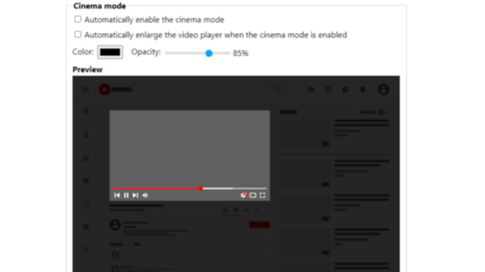 Enhancer for YouTube
