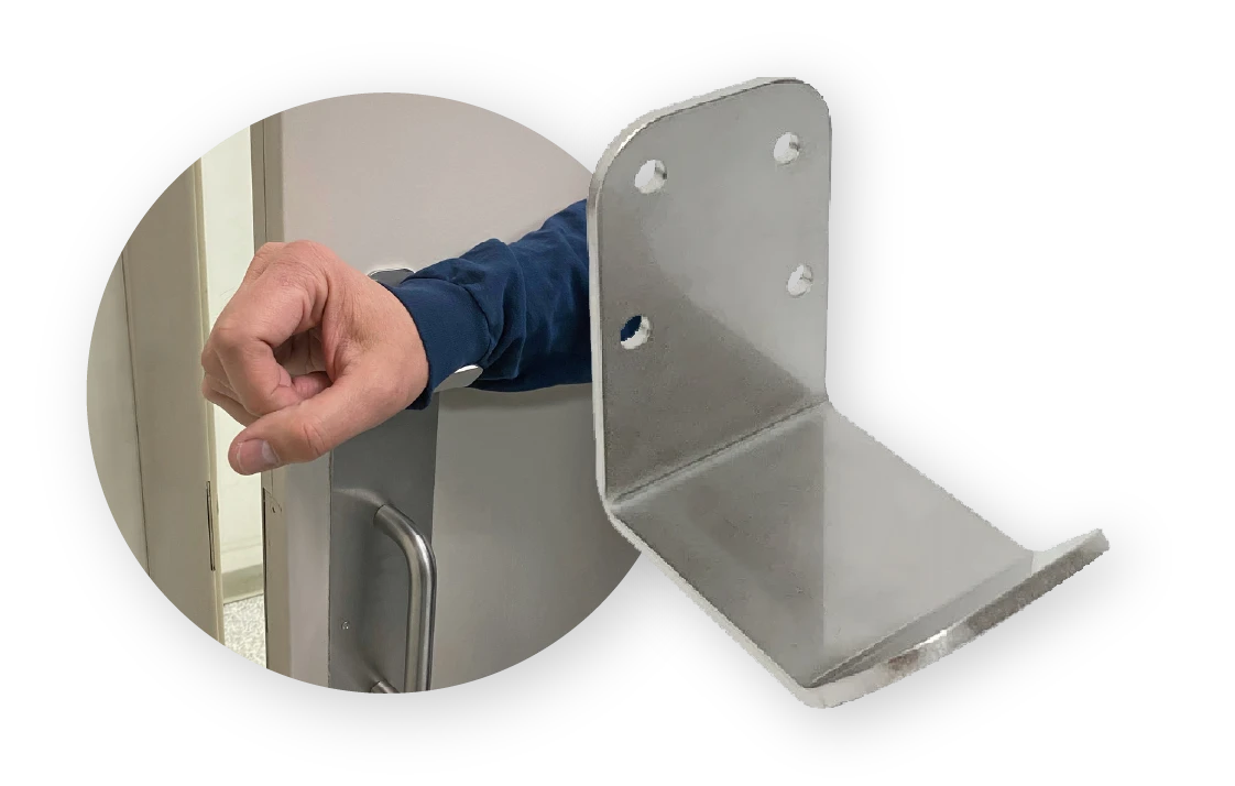 StainlessSteelHands-FreeForearmDoorOpener