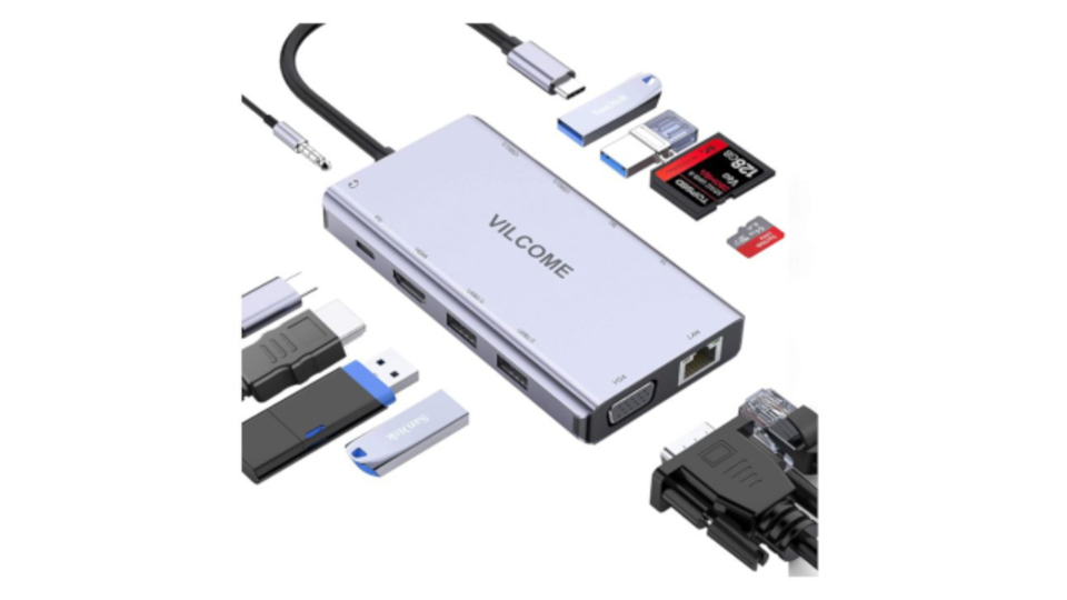 Amazonタイムセールで、2000円台の11in1で多機能なType-Cハブや1000円台の懐中電灯になる磁石つき人感センサーライト2本セットがお買い得に
