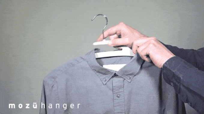 首元が伸びないハンガーの進化形。『Mozu Hanger』は、新定番になるかも【今日のライフハックツール】