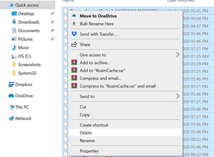 delete-outlook-cache