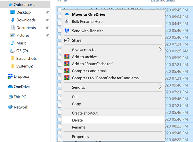 delete-outlook-cache