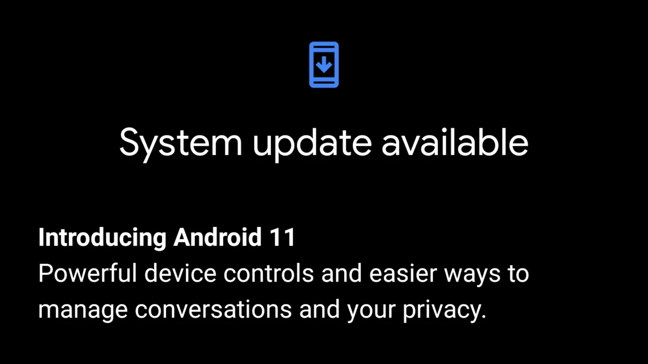Android 11をインストール