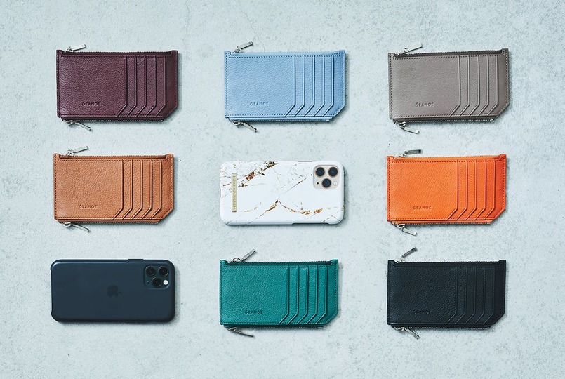 iPhoneと同等サイズ。“クリエイター×職人”の粋なミニマル財布