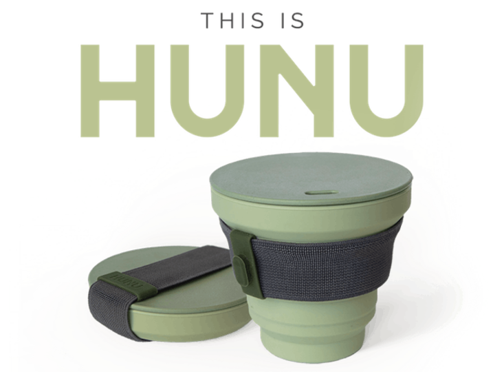 小さく畳める革新的なコーヒーカップ Hunu 年10月17日 Biglobeニュース