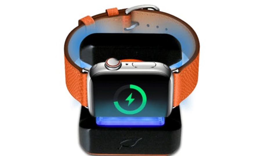毎日着けるからこそ清潔に。除菌をプラスできるApple Watch専用充電スタンド