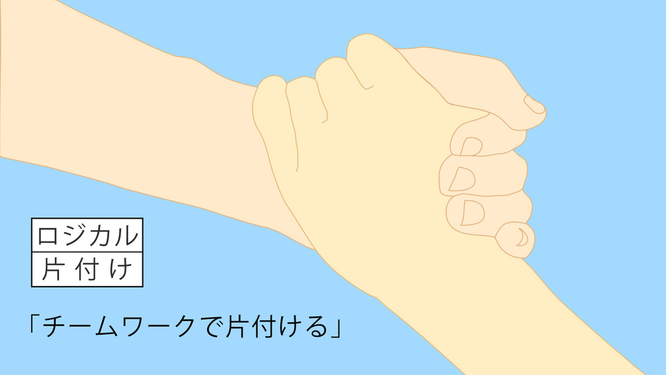 片付けのスキル差問題を解決。チームワークで片付ける|ロジカル片付け Vol.4