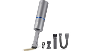 USB充電で手軽に使える。ペットボトルサイズ＆パワフルなハンディ掃除機