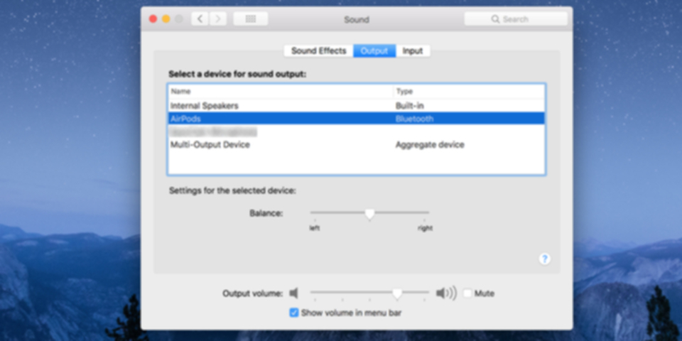 macOSのシステム環境設定