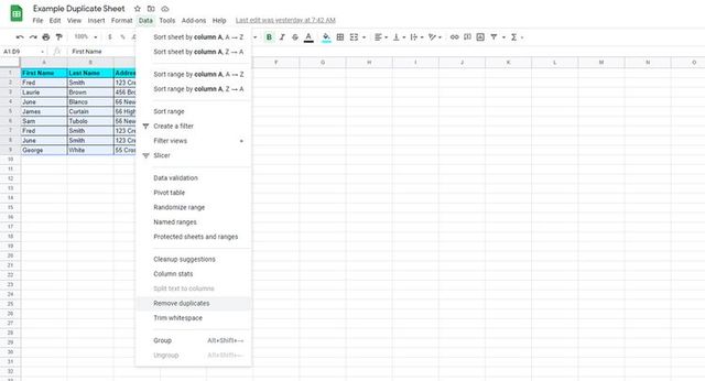 Googleスプレッドシートで重複データを削除する4つの方法 ライフハッカー 日本版