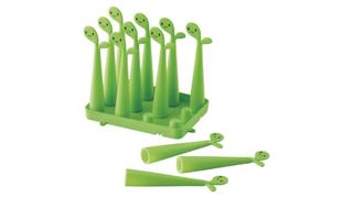 野菜を新鮮&見やすく保存! 連結できるところも便利な冷蔵庫用スタンド「ベジたてちゃん」