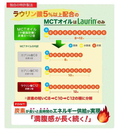 普段の食事にちょい足し 腹持ち感が長持ちするmctオイル Laurin 2021年3月10日 Biglobeニュース