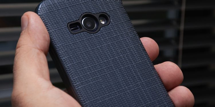 スマホの背面