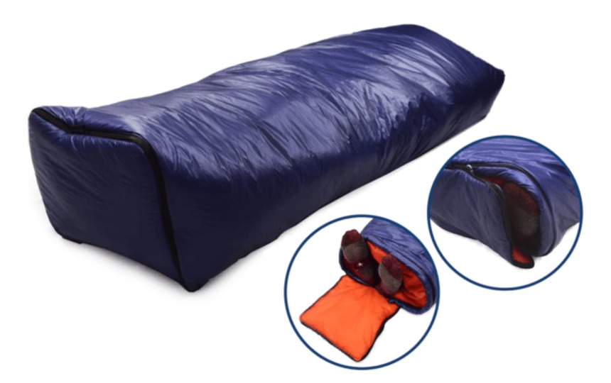 気温-12℃でも快眠!?米軍も採用した断熱材入りの寝袋「Solo QUilt」