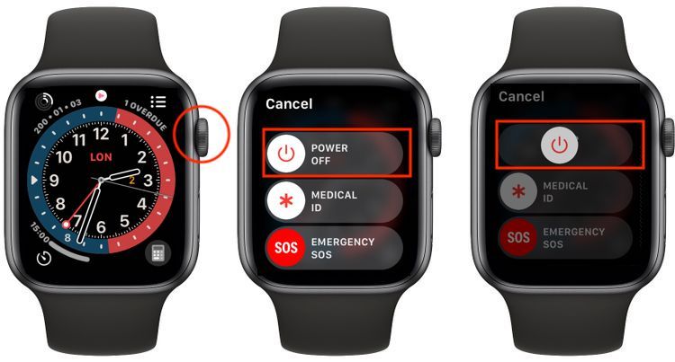 Apple Watchを再起動