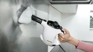 超コンパクトでも、実力は確か。ケルヒャーのスチームクリーナーで家中除菌