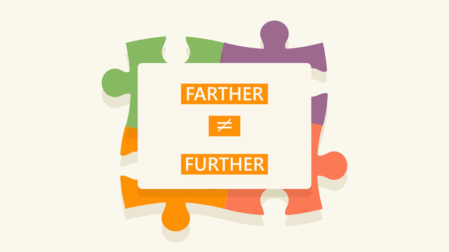 【間違えやすい英単語】FurtherとFartherの正しい使い分け