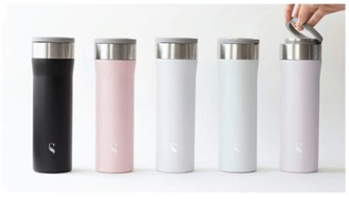 お手入れ簡単＆ドリンクのおいしさキープ。磁器製タンブラーがプロジェクト終了間近